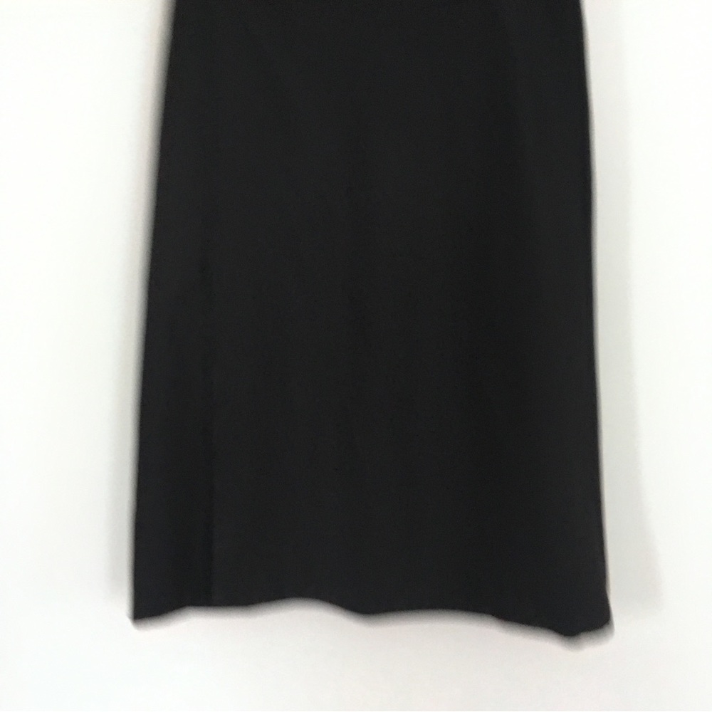 GAP  black wool wrap pencil skirt